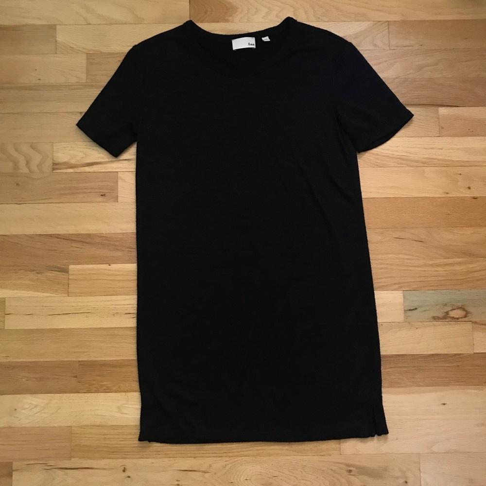 Black T-shirt dress from Aritzia